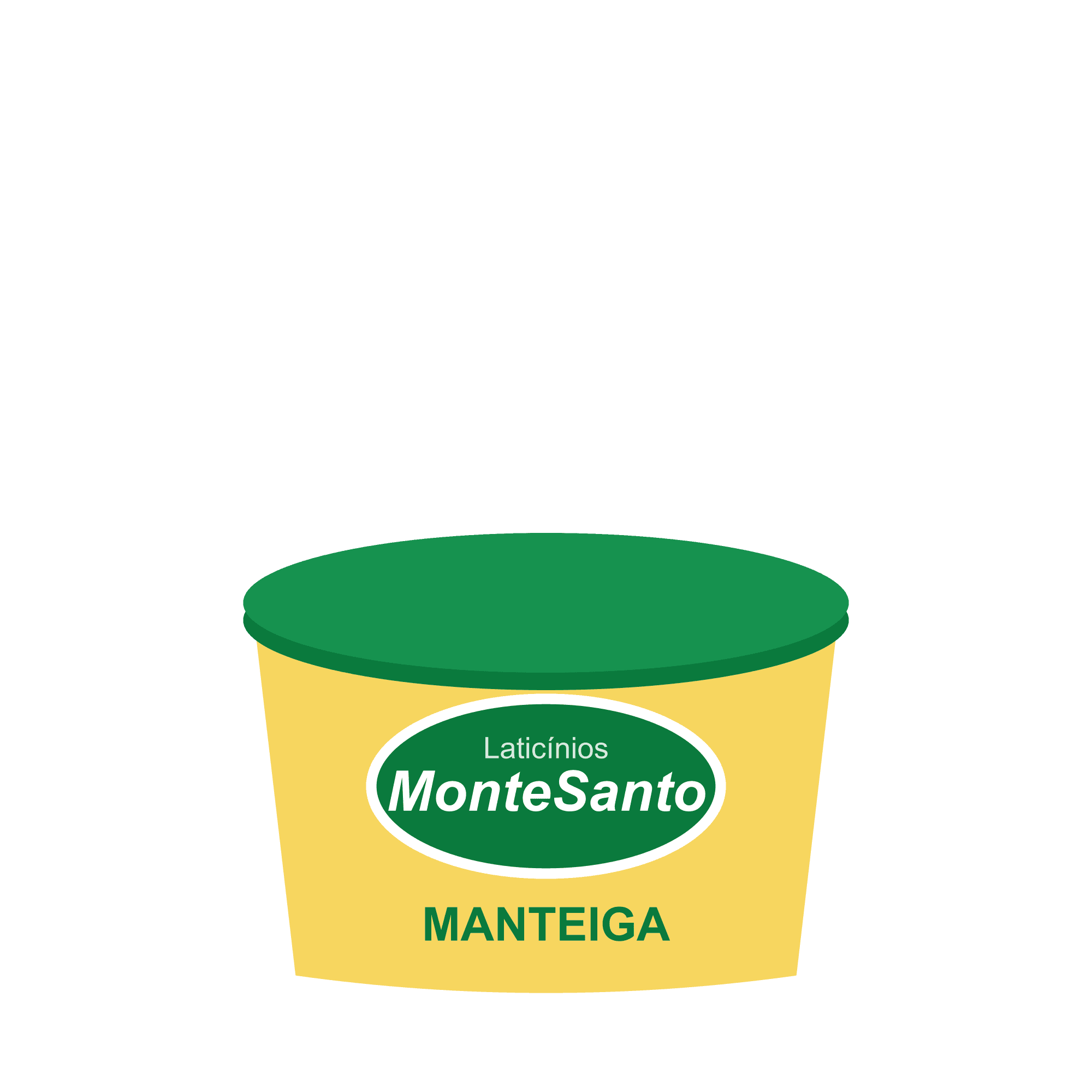 Embalagem manteiga MonteSanto (ilustração provisória)